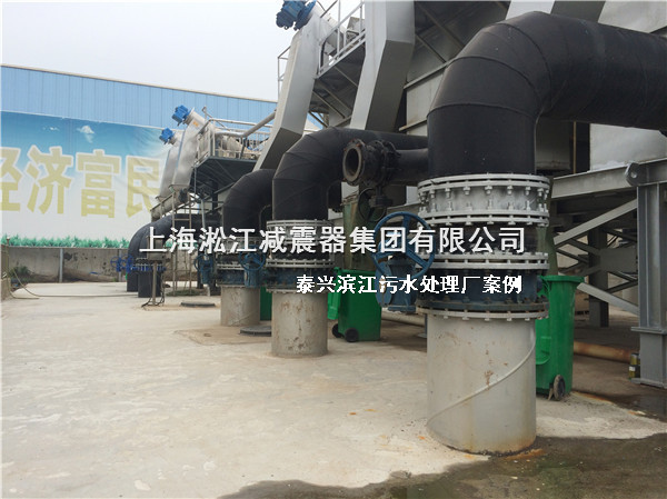 泰興橡膠接頭，污水處理廠橡膠接頭，泰興污水處理廠橡膠接頭