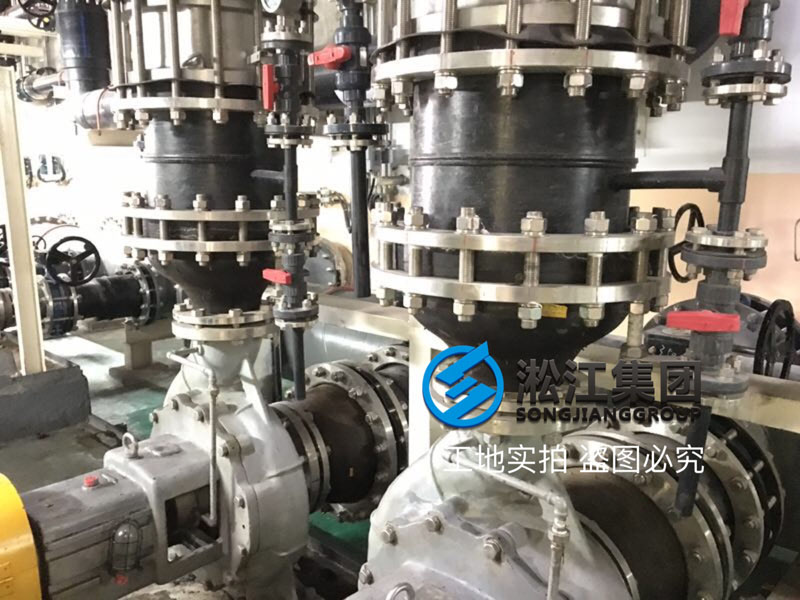 【使用現(xiàn)場】EPDM異徑橡膠接頭安裝在昆山三星機電