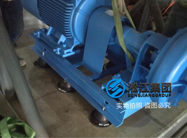 【安裝現場】臥式離心泵橡膠減震器不知道怎么安裝？